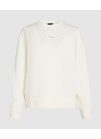 SILVER SIGNATURE SWEATSHIRT