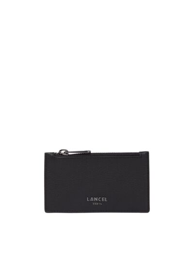 COME DE LANCEL - PORTE-CARTES ZIPPE - Noir
