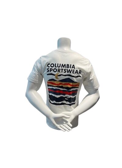 M Timberview Trail FS Graphic Tee Blanc