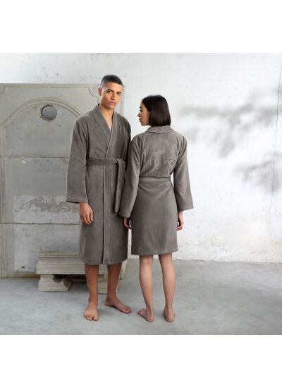 Kenzo - Peignoir de bain en coton 420 g/m², Kz Iconic