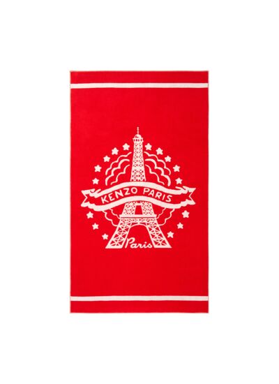 Kenzo - Serviette de plage en coton 500 g/m², K Eiffel