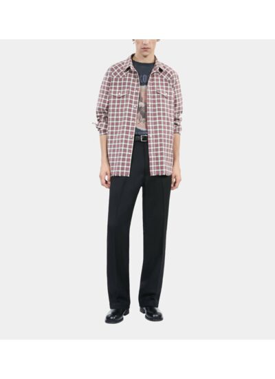 Chemise À Carreaux Homme