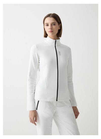 Polaire de ski stretch fermé par zip pleine longueur