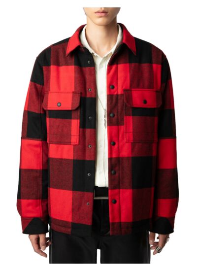 TROP WOOL PADDED CHECK