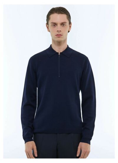 Polo en maille de coton mercerisé