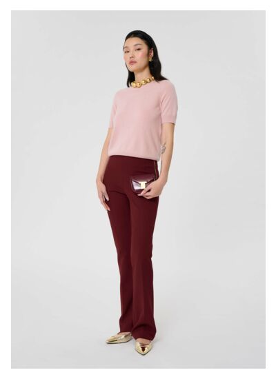 Pull Peer-Vieux Rose en Cachemire