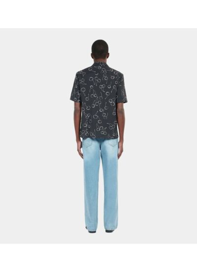 Chemise Manches Courtes Avec Imprimé Cerise Homme