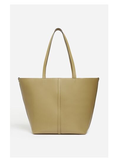 Grand Cabas Daily En Cuir En Cuir D'Agneau