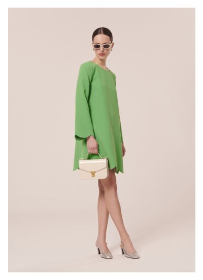 Robe Ruoda-Vert en Polyester
