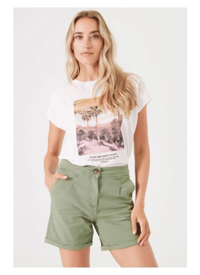 Women Shorts Green