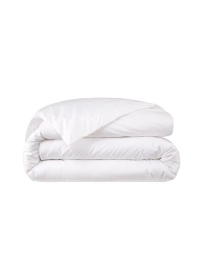 Desforges - Housse de couette en percale de coton bleu, Alcove