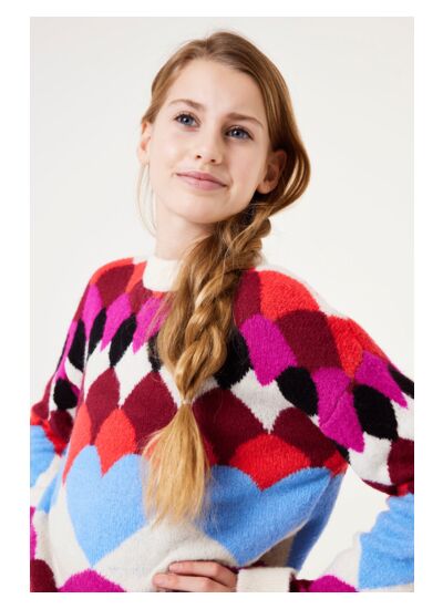 Girls Sweater Brown