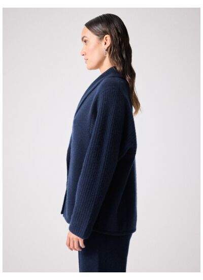 Veste cachemire Storm MARINE