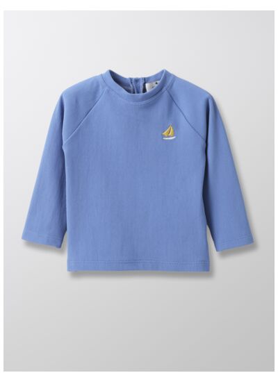 T-SHIRT  ANTI UV BLEU