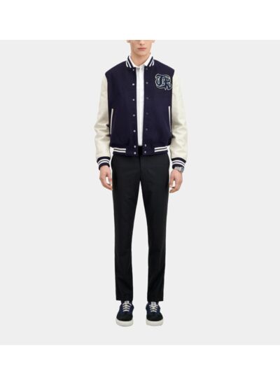 Varsity Jacket With Patch Homme