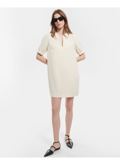Robe Rhealane Ecru en Polyester