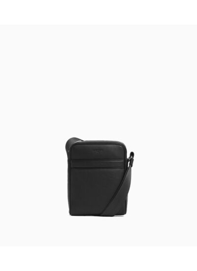 Petite sacoche Charles en cuir grainé