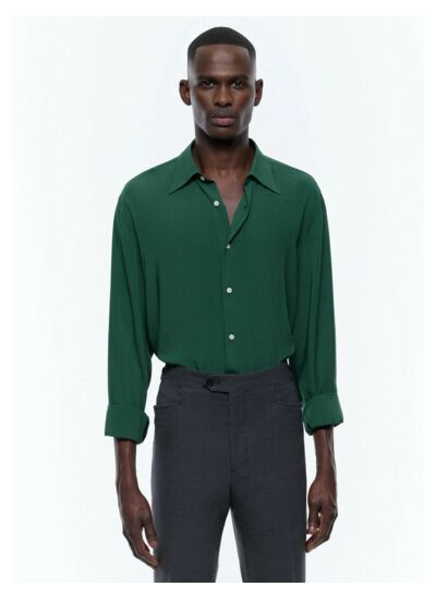 Chemise en viscose certifiée