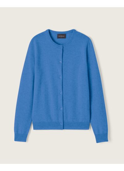 Cardigan classique - Femme - BLEU KINETIC