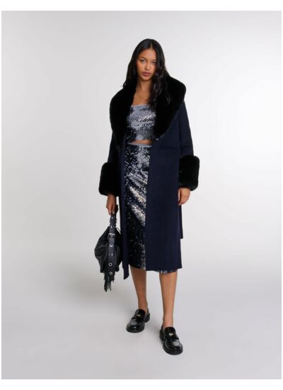 Manteau en double face