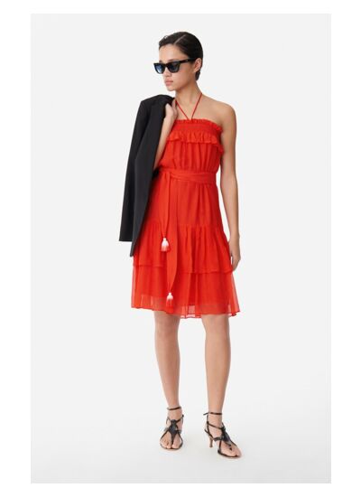 Robe Charline En viscose et soie