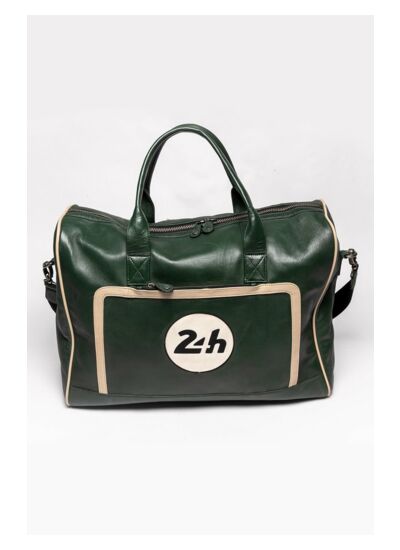 Sac cuir 24H Le Mans Austin 48H vert