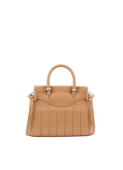 RODEO DE LANCEL - SAC CARRYALL ZIPPE S - Granit
