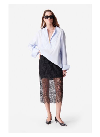 Jupe Douce En Polyester & Viscose