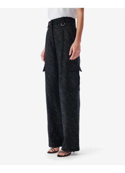 Pantalon Cargo Motif Zèbre Aroni