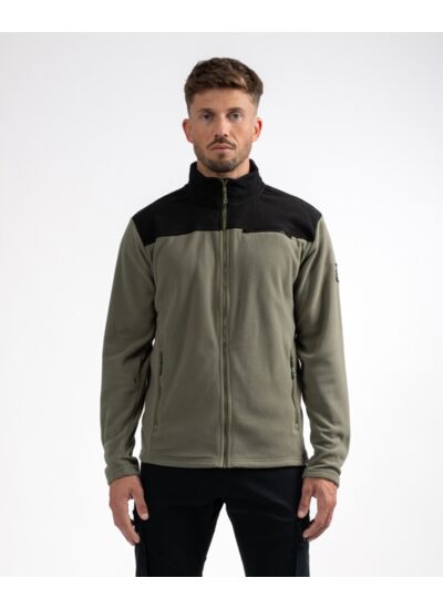 Veste polaire zippée