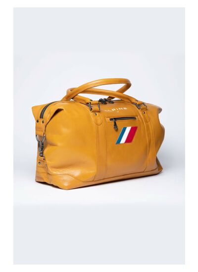 Sac cuir Alpine Jaune 48H