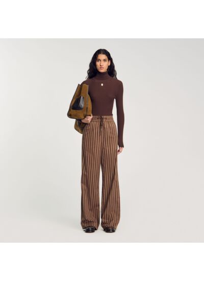 Pantalon à rayures