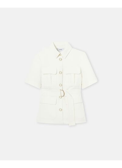 Veste Valka Ecru en Polyester