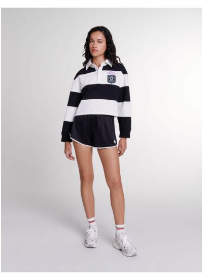 Short en satin