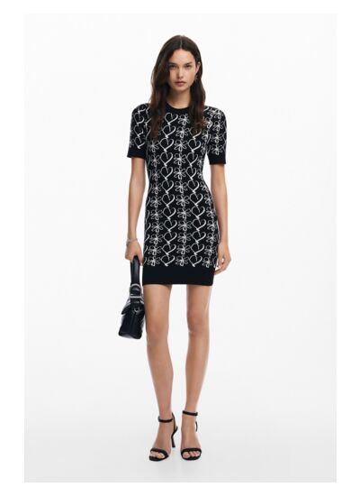 Robe mini imprimée M. Christian Lacroix