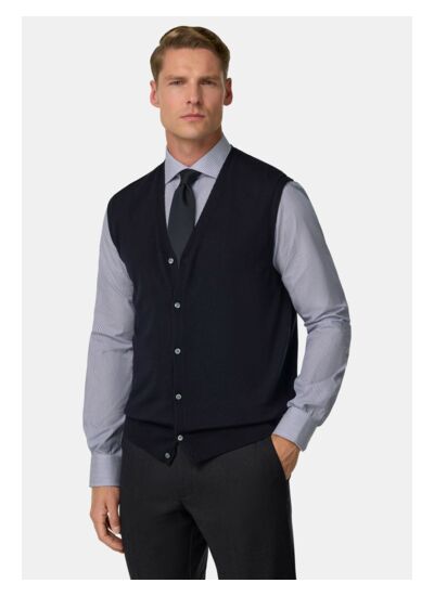 Gilet en Laine Mérinos