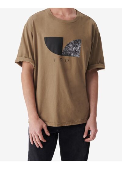 T-Shirt Imprimé Col Rond Ouri