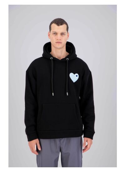 HOODIE COEUR CHIC