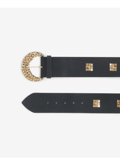 Ceinture Large En Cuir Looky