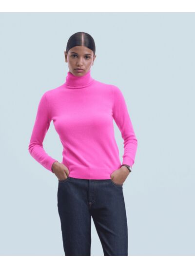 Pull Col Roule Basique