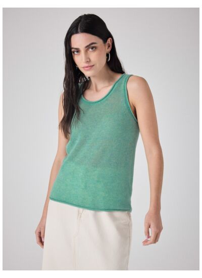 DEBARDEUR COL ROND SM PERSEE AGAVE