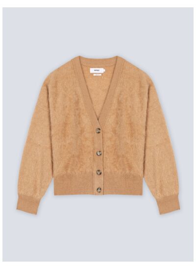 Cardigan en cachemire Hazel CAMEL
