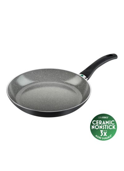 Poêle 28 cm, Aluminium, Noir, Céramique