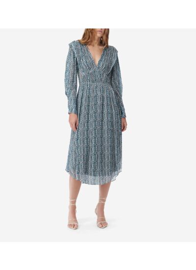 Robe Longue À Imprimé Graphique Rinate