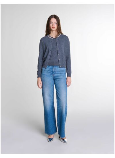 Cardigan 2-en-1 en cachemire