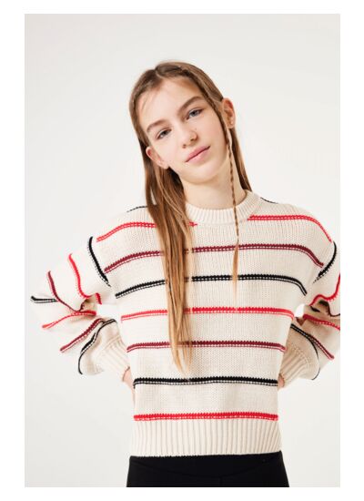 Girls Sweater Brown