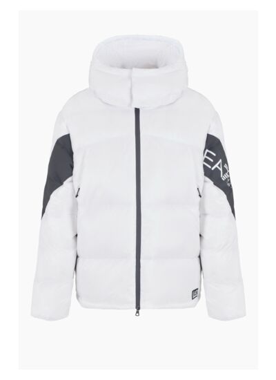 Giacca piumino-blanc