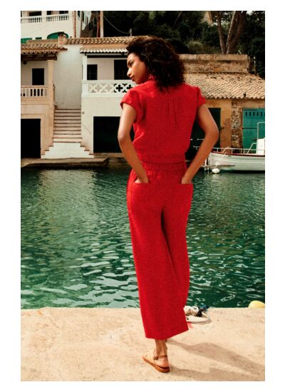 Pantalon pandi 100% lin