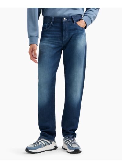 Pantalon 5 poches - denim indigo foncé