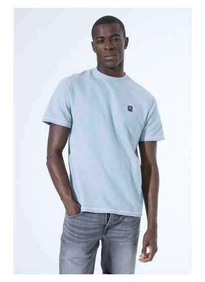 Men T-shirt Blue